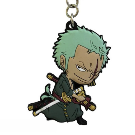 ONE PIECE - Porte-clés PVC - Zoro SD