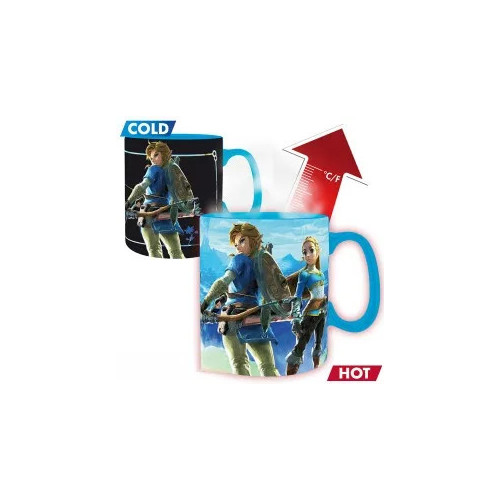 THE LEGEND OF ZELDA - Mug Heat Change - 460ml - Breath The Wild