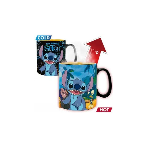 DISNEY - Mug Heat Change - 460 ml - Lilo et Stitch boîte carton