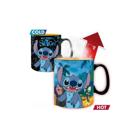 DISNEY - Mug Heat Change - 460 ml - Lilo et Stitch boîte carton