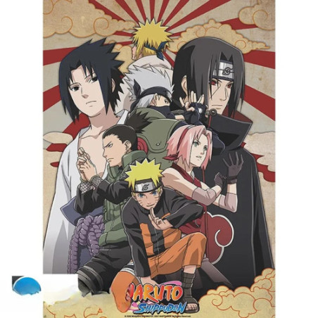 NARUTO SHIPPUDEN - Poster Chibi 52x38 - Shippuden Group 2
