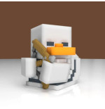 Minecraft Tubbz figurine PVC Skeleton 1st Edition 10 cm