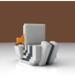 Minecraft Tubbz figurine PVC Skeleton 1st Edition 10 cm