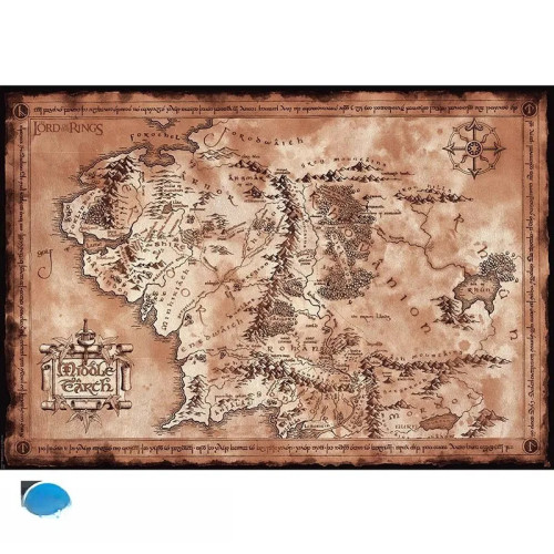 LORD OF THE RINGS - Poster Maxi 91,5x61 - Carte