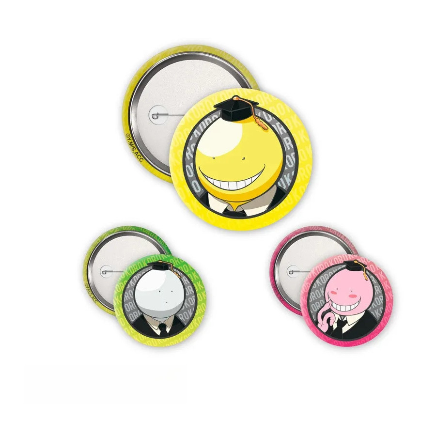 ASSASSINATION CLASSROOM - Pack de Badges - Koro