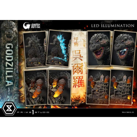 Godzilla Minus One Diorama Masterline Series Godzilla 2023 Bonus Version 70 cm