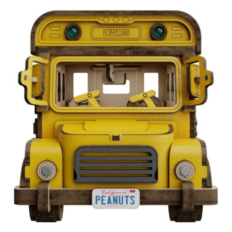 Peanuts Puremind Jeu de construction School Bus