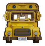 Peanuts Puremind Jeu de construction School Bus