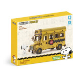 Peanuts Puremind Jeu de construction School Bus