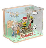 Peanuts Puremind Jeu de construction Mini Scene Baseball Time
