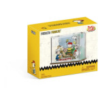 Peanuts Puremind Jeu de construction Mini Scene Baseball Time