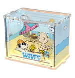Peanuts Puremind Jeu de construction Mini Scene Chilling at the Beach