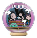 Peanuts Puremind maquette Wooden Theater Globe Cool Pool