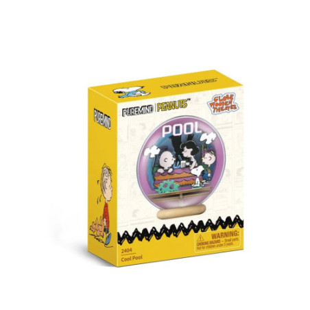 Peanuts Puremind maquette Wooden Theater Globe Cool Pool