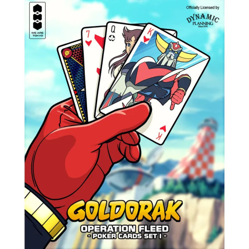 Goldorak Jeu De 54 Cartes Poker Actarus