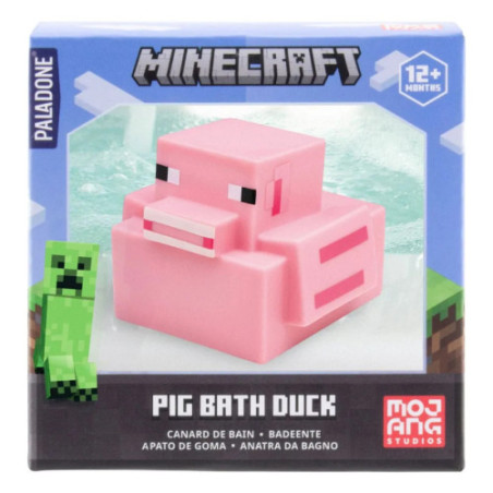 Minecraft canard de bain Pig 6 cm
