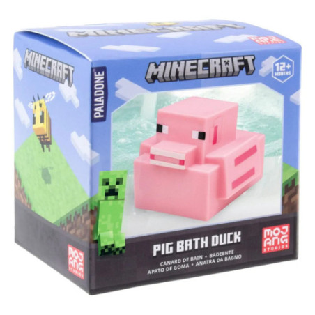 Minecraft canard de bain Pig 6 cm