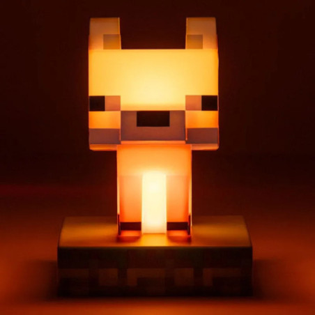 Minecraft lampe Icons Fox 11 cm