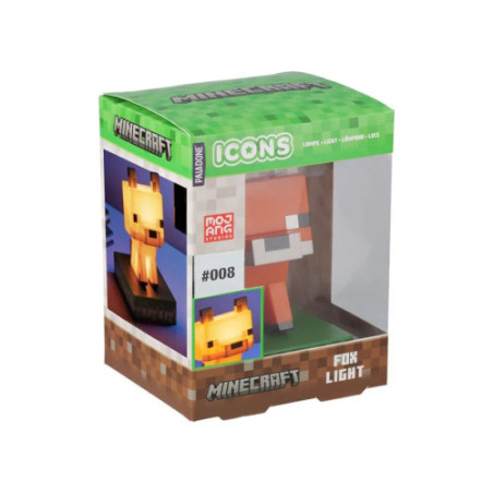 Minecraft lampe Icons Fox 11 cm