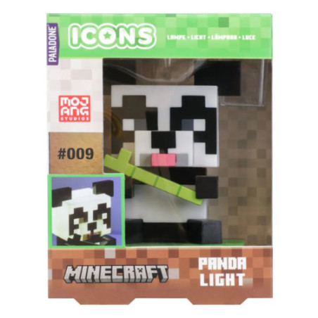 Minecraft lampe Icons Panda 11 cm
