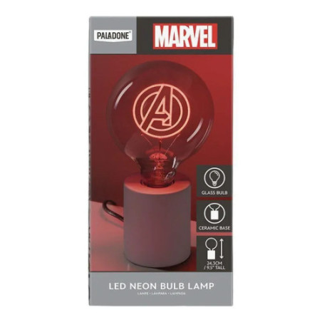 Avengers lampe LED neon Logo