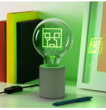 Minecraft lampe LED neon Creeper