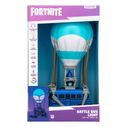 Fortnite lampe diorama Battle Bus