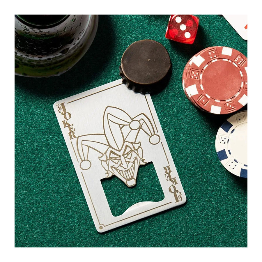 DC Comics décapsuleur Joker Playing Card 8 cm