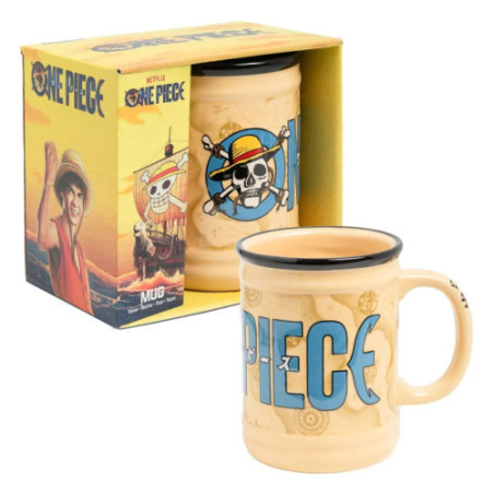 One Piece mug Shaped Jolly Roger