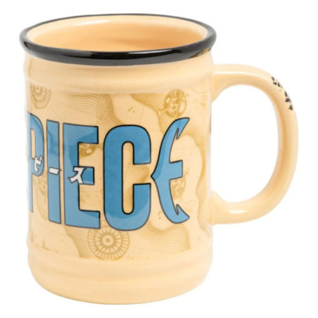 One Piece mug Shaped Jolly Roger
