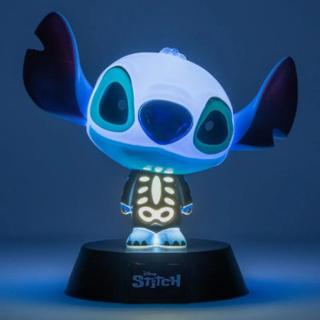 Lilo & Stitch Icônes squelettes lumière Stitch 11 cm