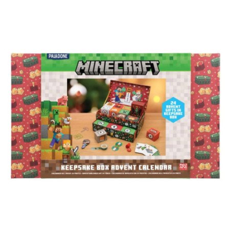 Minecraft Calendrier de l'Avent Keepsake Box