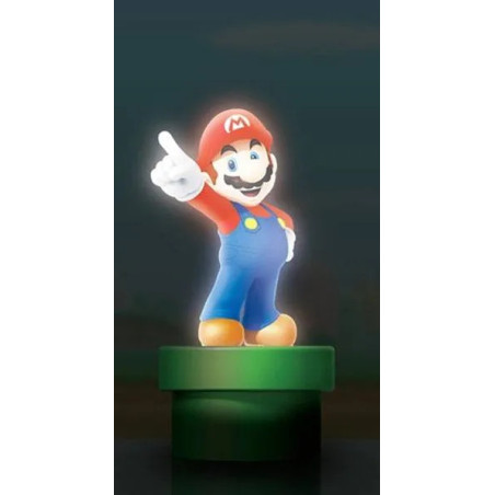 Super Mario veilleuse Mario 20 cm