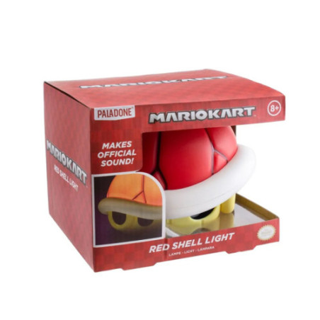 Mario Kart lampe sonore Red Shell 12 cm