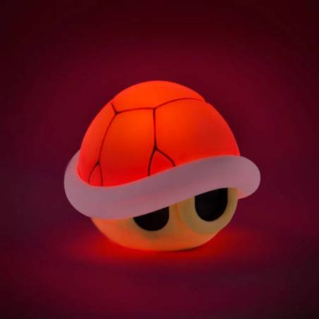 Mario Kart lampe sonore Red Shell 12 cm