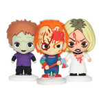 Chucky pack 3 figurines caoutchouc Pokis 7 cm
