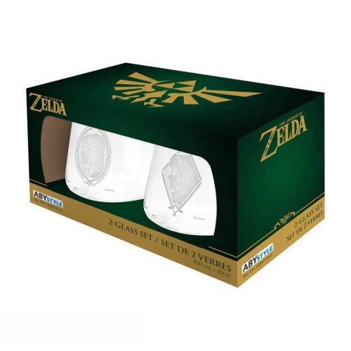 THE LEGEND OF ZELDA - Set de 2 verres - Zelda & Link EUROPE