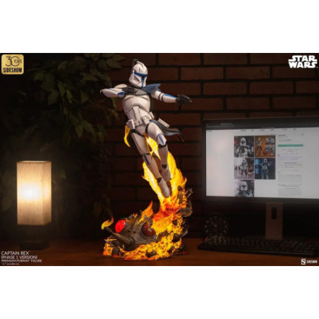 Star Wars statuette Premium Format Captain Rex (Phase 1 Version) Sideshow Exclusive 68 cm