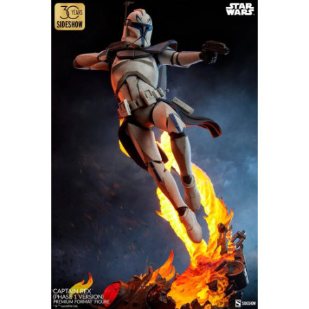 Star Wars statuette Premium Format Captain Rex (Phase 1 Version) Sideshow Exclusive 68 cm
