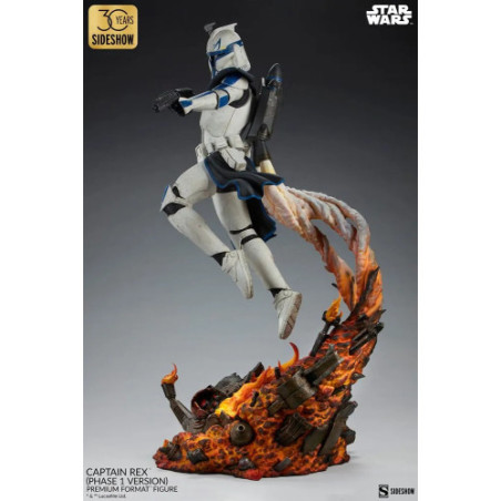 Star Wars statuette Premium Format Captain Rex (Phase 1 Version) Sideshow Exclusive 68 cm