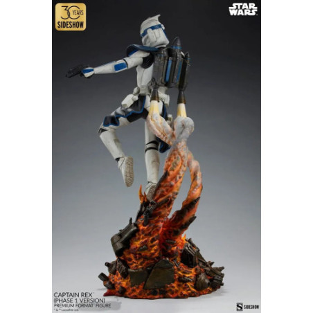 Star Wars statuette Premium Format Captain Rex (Phase 1 Version) Sideshow Exclusive 68 cm
