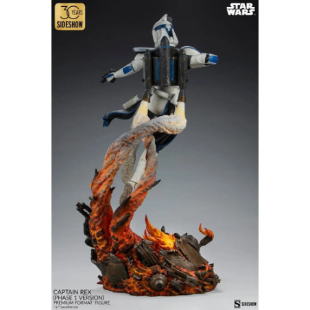 Star Wars statuette Premium Format Captain Rex (Phase 1 Version) Sideshow Exclusive 68 cm