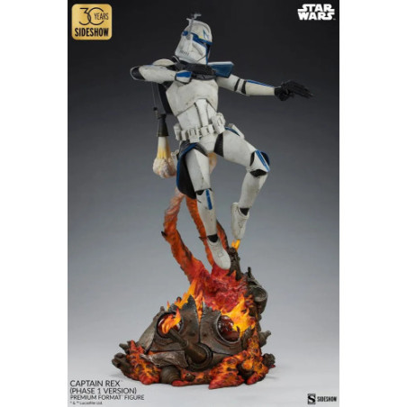 Star Wars statuette Premium Format Captain Rex (Phase 1 Version) Sideshow Exclusive 68 cm