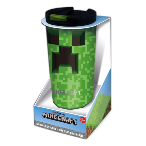 Minecraft gobelet de voyage isotherme en métal Creeper