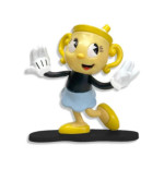 Cuphead figurine Create a Figure Ms. Chalice