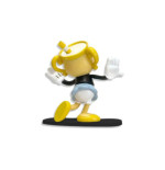 Cuphead figurine Create a Figure Ms. Chalice