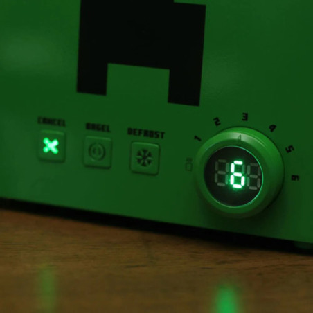 Minecraft Grille-pain Green Creeper Cube