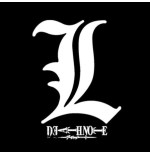 DEATH NOTE - Sac à dos - "L symbole"