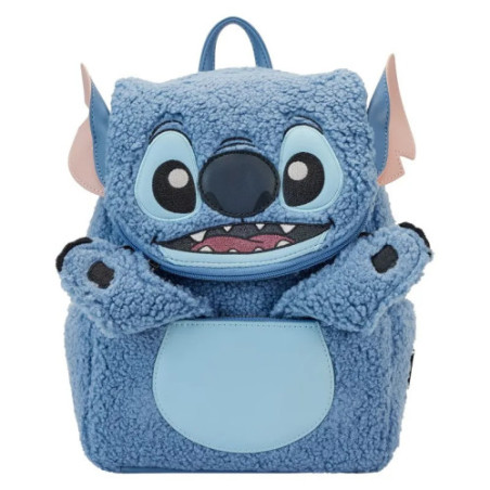 Disney Loungefly Mini Sac A Dos Stitch Plush Pocket