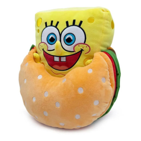 Bob l´éponge peluche Pâtés de crabe 22 cm